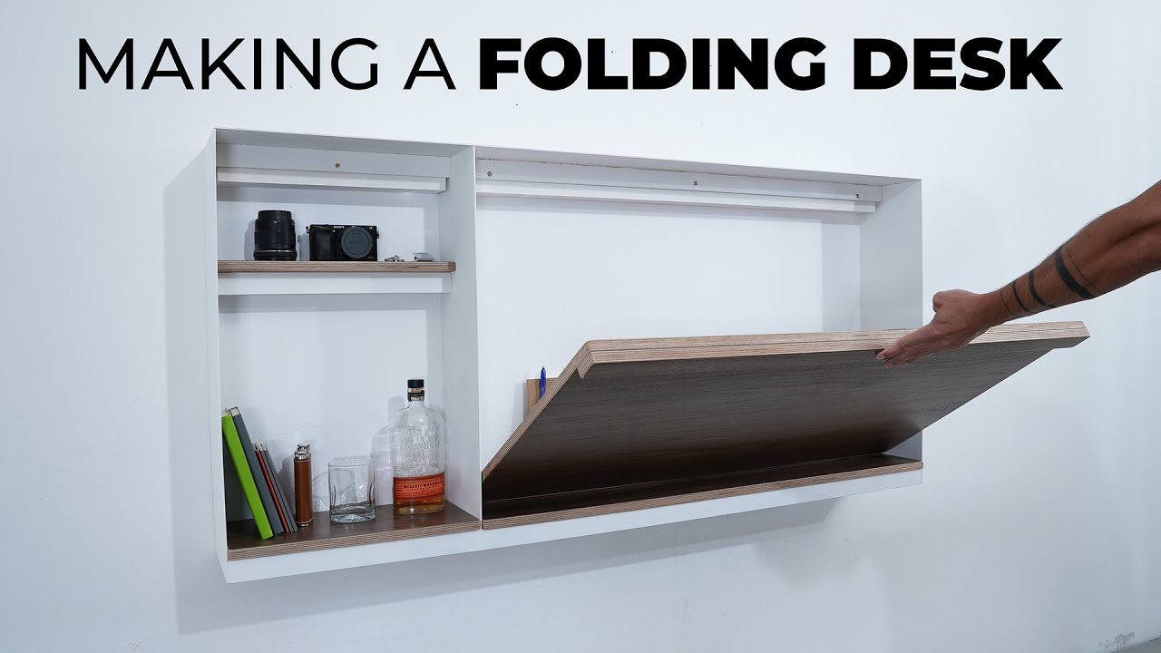 Fold Down Desk Archives - DIY Tutorials