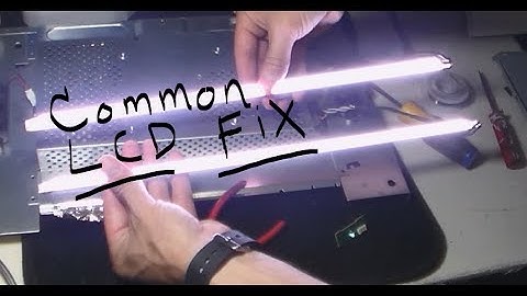 HOW TO FIX HP LCD, monitor turns off after 3 seconds (common repair)
