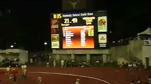 Wilfred Harrison (Sealy) 200m at State 2008