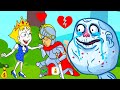 Save The Girl vs Troll Face Quest Horror 2 Gameplay Walkthrough Noob vs Pro Funny Compilation HD