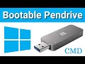 How to Make Bootable Pendrive by CMD | Pendrive Bootable Kaise Banaye