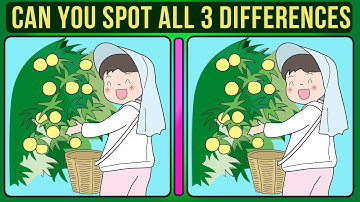 【Find the difference】Spot the differences in 90seconds -  CAN YOU?