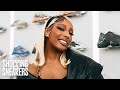Victoria mont goes shopping for sneakers at kick game
