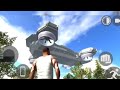 A spaceship appeared above Franklin's house🚀 #indianbikedriving3d