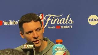 Mark Daigneault pregame interview Game 3 NBA Finals Pacers Thunder