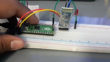 Raspberry pi pico tutorials (part 6) : Bluetooth module (HC-05)