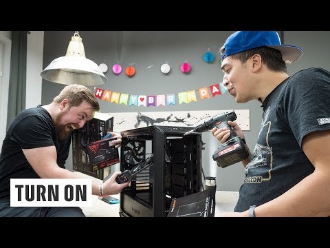 gaming logo Gaming-PC: Jens baut sein Test-Rig zusammen – TURN ON Live