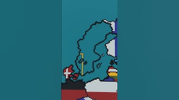 Mini Scale part 13- Sweden #shorts #viral #geomapping #minecraft #sweden