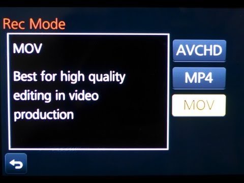 Video Capture Modes Explained When and Why to use MP4 vs AVCHD vs MOV