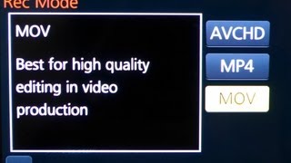 Video Capture Modes Explained - When and Why to use MP4 vs AVCHD vs MOV
