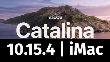 How to Update to macOS Catalina 10.15.4 - iMac, iMac Pro