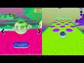 🪐🏐Going Balls Speedrun Challenge Vs Reverse Balls Speedrun Walkthrough Gameplay