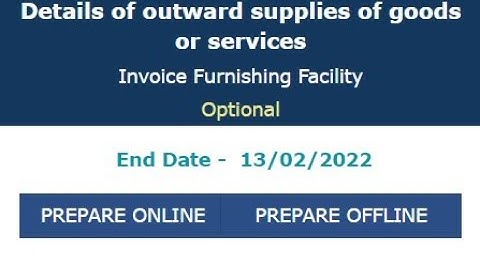 Invoice Furnishing Facility (IFF) ||How to File IFF? || Optional or mandatory?|| Hindi