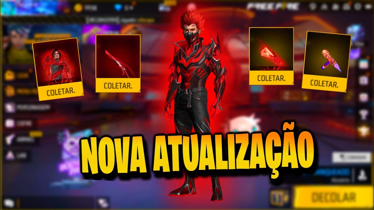 CODIGUIN INFINITO, SKINS MUNDIAL FF? PUNHO 3EM1, CAMISAS DE TIME E  DESCONTO, NOVIDADES FREE FIRE 