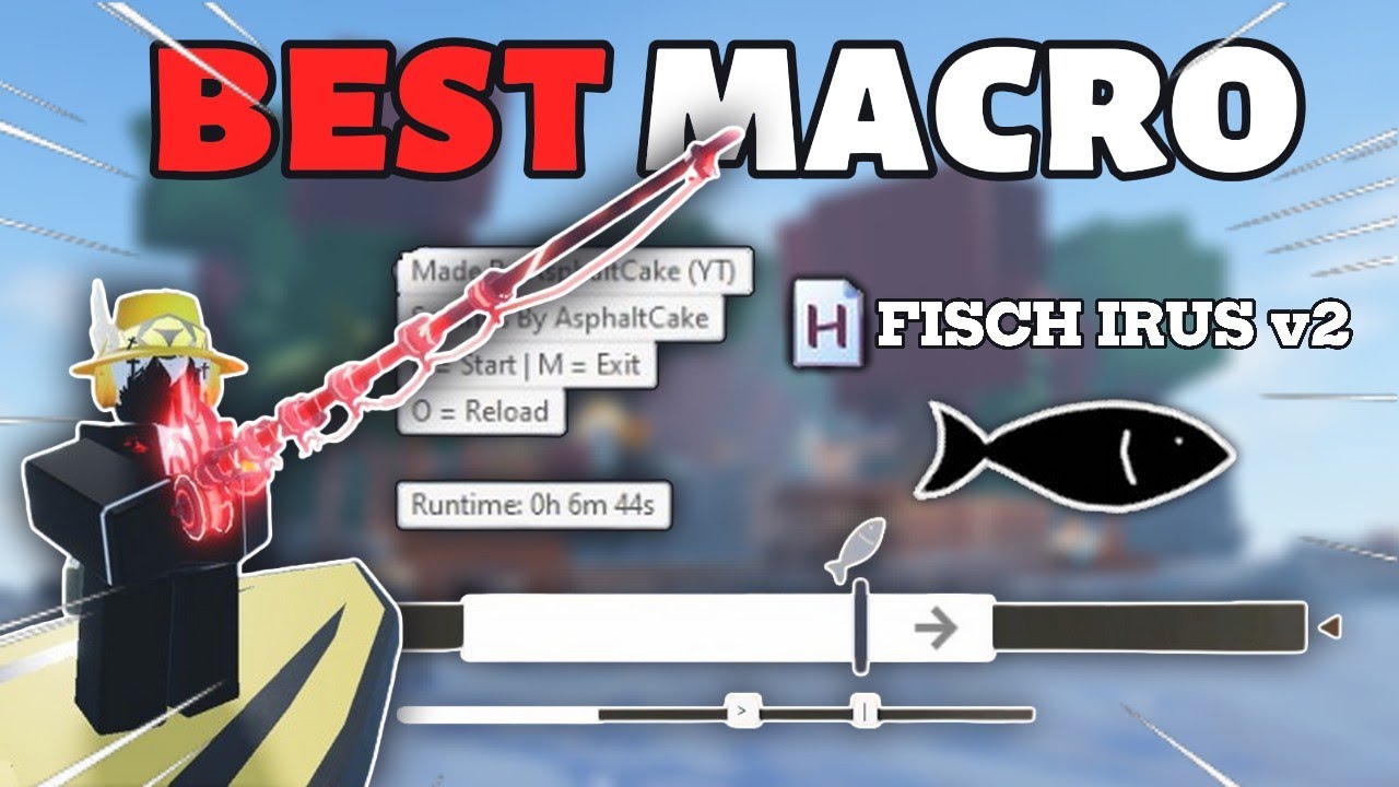  NEW METHOD How To AFK Macro Farm In Fisch YouTube