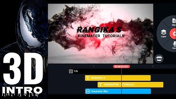 VENOM like INTRO In KINEMASTER 2020 | FREE INTRO - Rangika S