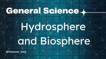 Hydrosphere and Biosphere (GSA Environmental Science Series)