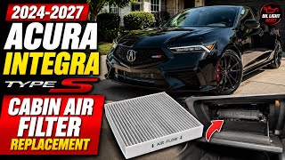 2024-2027 Acura Integra Cabin Air Filter Replacement | How To Change the Cabin Filter