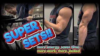 How & Why You Should SUPERSET Your Exercises