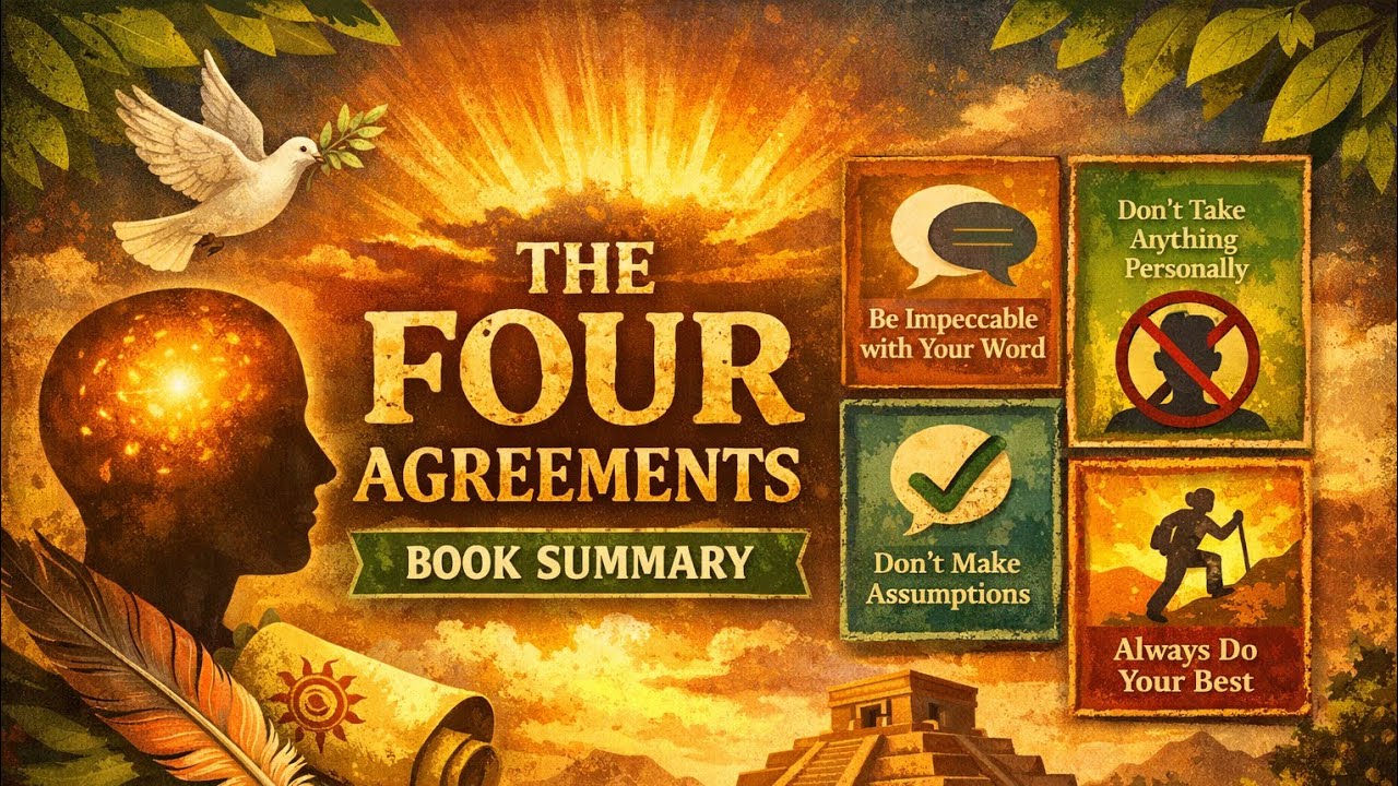 The Four Agreements | ज़िंदगी बदल देने वाले 4 नियम | Hindi Book Summary