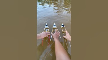 Thử làm ghe bo bo Thái gắn đuôi xốp và cái kết #shortvideo #trochoituoitho #boat #music