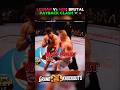 Lesnar Vs Mir ,Brutal #boxing #mma #fighting