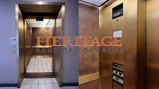 Nice Dover Impulse Hydraulic Elevator - Heritage Bank of Commerce - Los Altos, CA