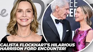 Calista Flockhart jokes Harrison Ford was 'some lascivious old man' when they first met