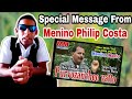 Capture de la vidéo Special Message From Menino Philip Costa