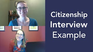 Citizenship Mock Interview screenshot 2