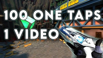 100 One Taps in One Video - Valorant Montage