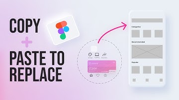 New Figma Update: Copy and Paste to Replace - UI Design Tutorial