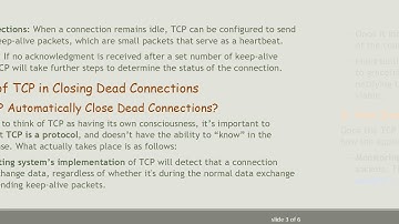 Understanding TCP Keep-alive and Connection Termination: How Does It Work?