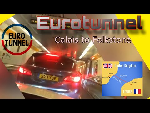 تصویری: Eurotunnel - رانندگی از طریق تونل کانال