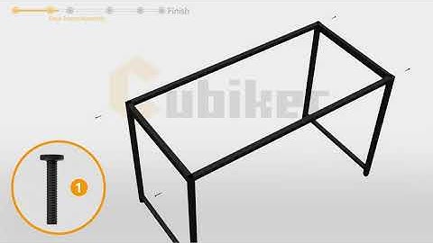Cubiker Writing Computer Desk 39 inch Home Office Study Desk