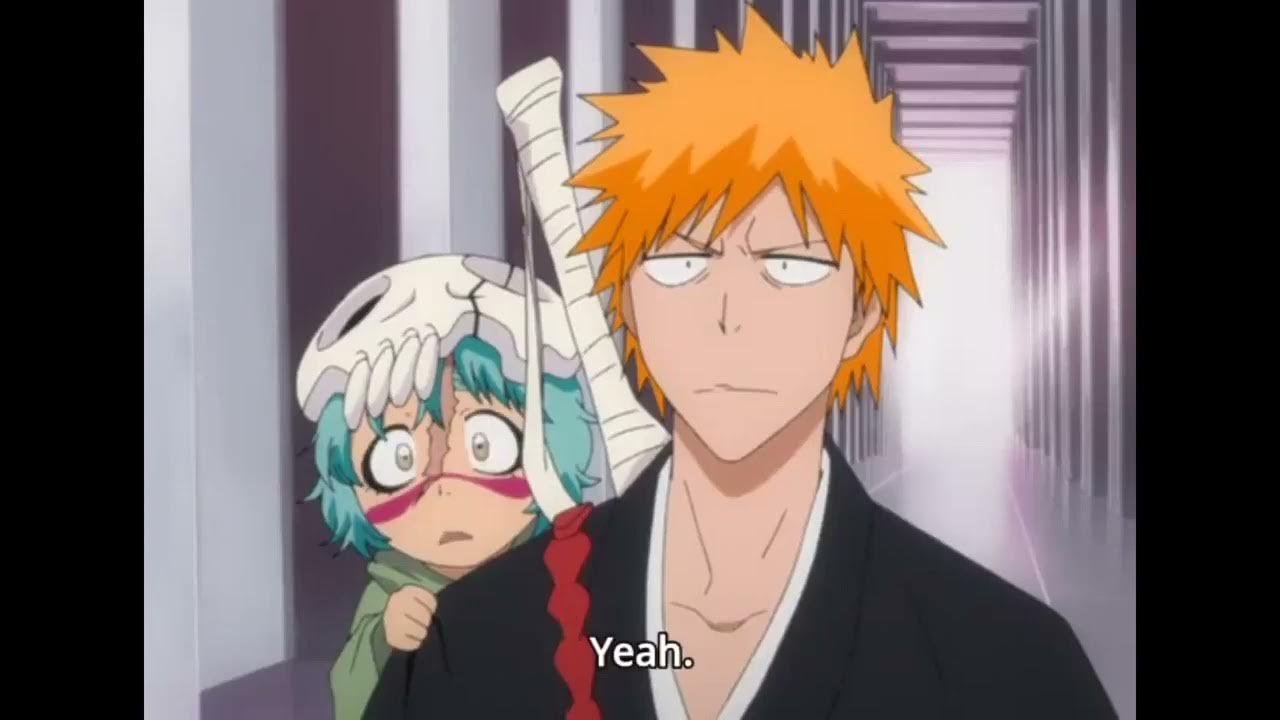 Nel and Ichigo making fun of arrancar funny moment's war final