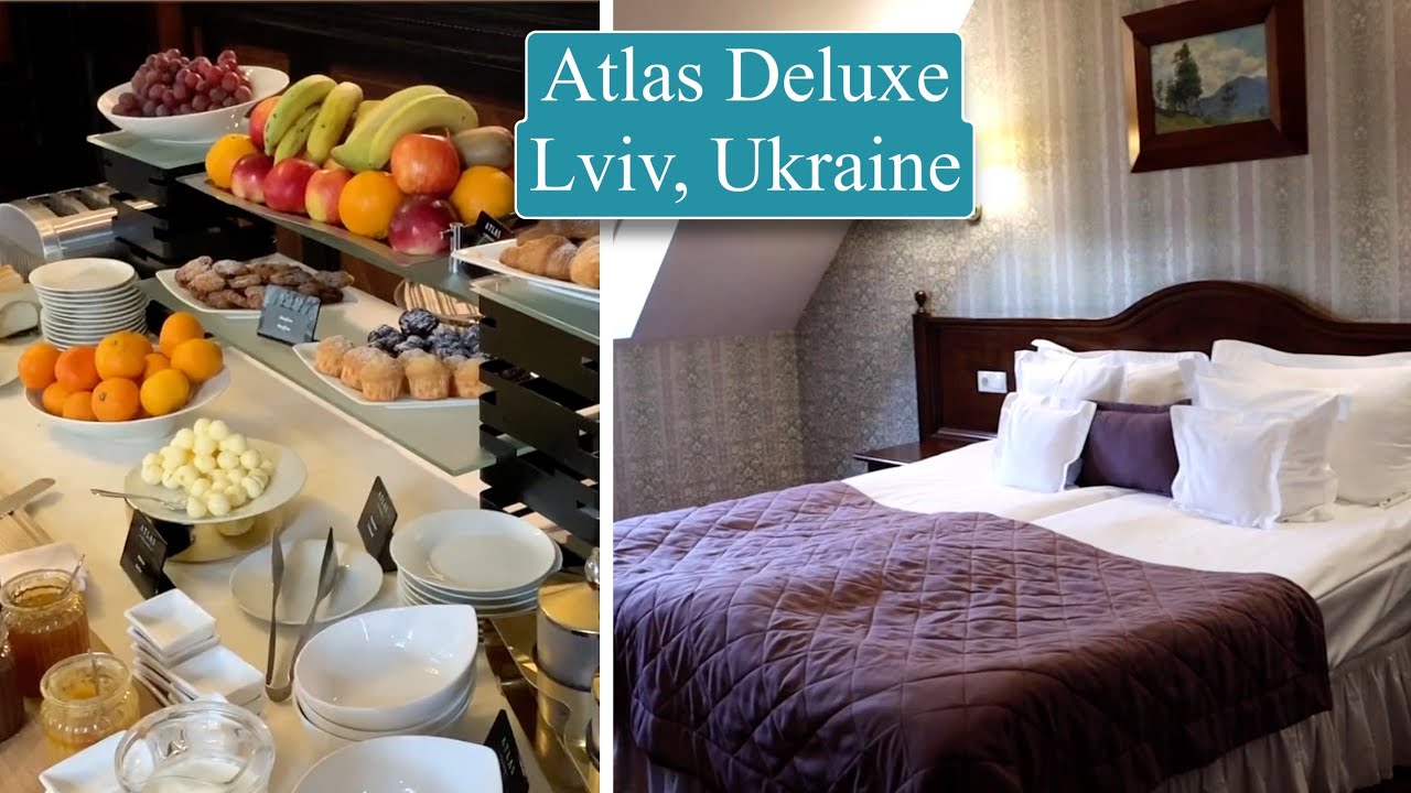 Atlas Deluxe Hotel Review Lviv, Ukraine breakfast included