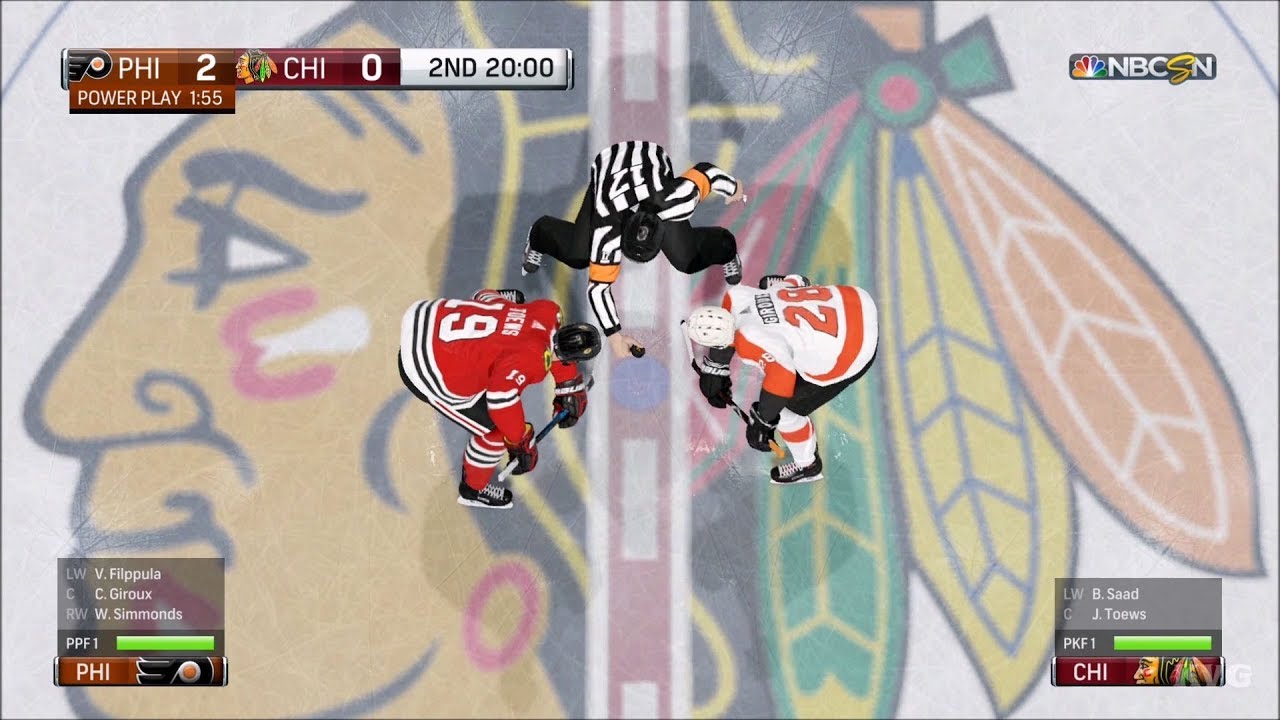 nhl 18 chicago blackhawks vs philadelphia flyers gameplay hd flyers vs lightning 3v3