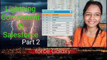 Lightning Aura Component (First Lightning Component)- Part 2 | kanika chauhan