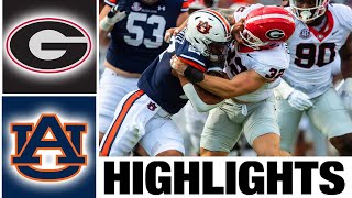 #1 Georgia vs Auburn Highlights | College Football Week 5 | 2023 College Football