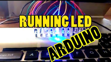 Running Led ARDUINO