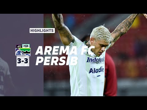 Match Highlights Arema 3-3 PERSIB | Pekan 2 Liga 1 2023/2024