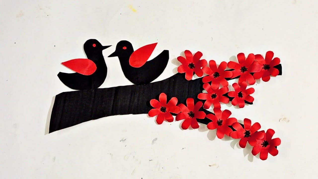 Beautiful and Easy Birds Wall Hanging Home Decor Ideas DIY Ideas at