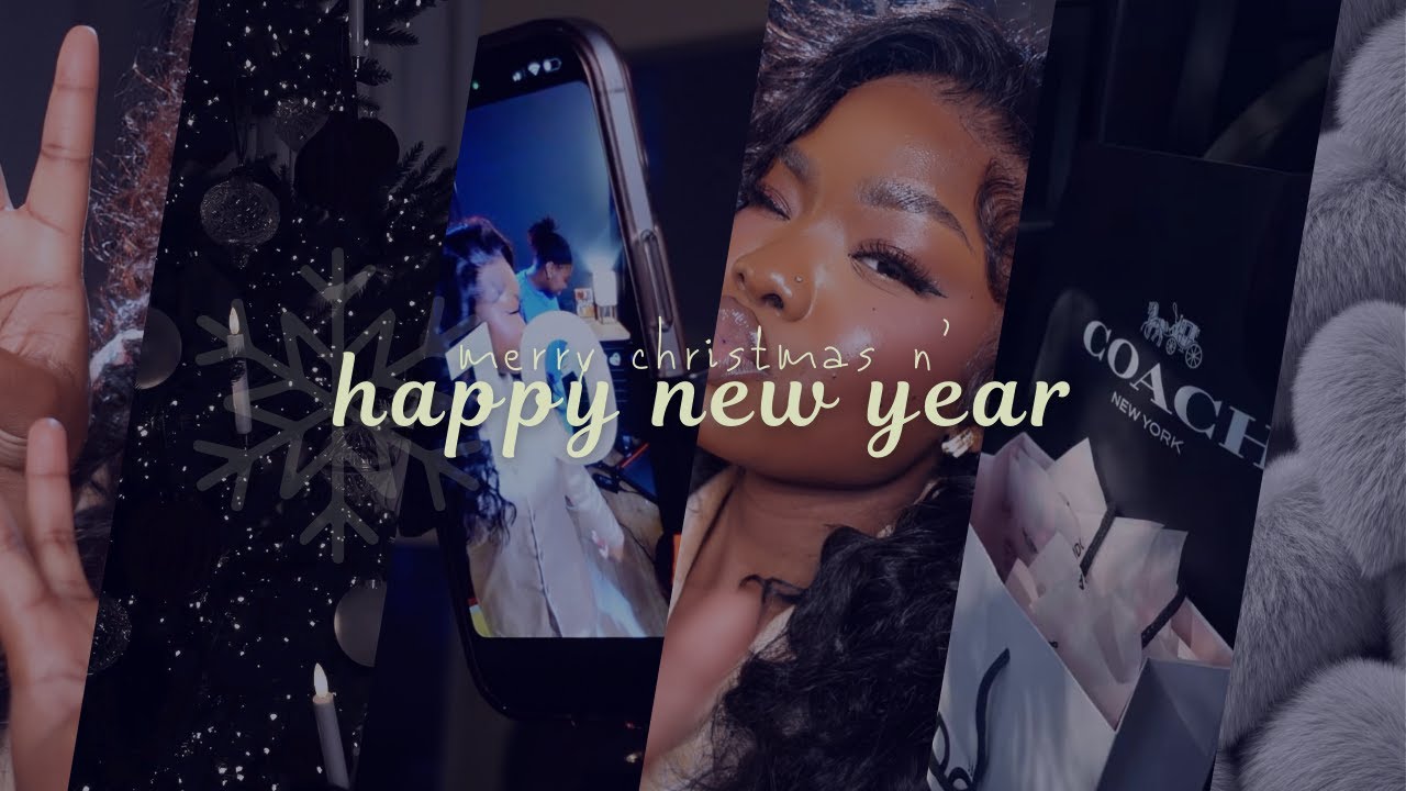 merry christmas n' happy new year... gift wrapping + quick grwm + cooking + performance + games