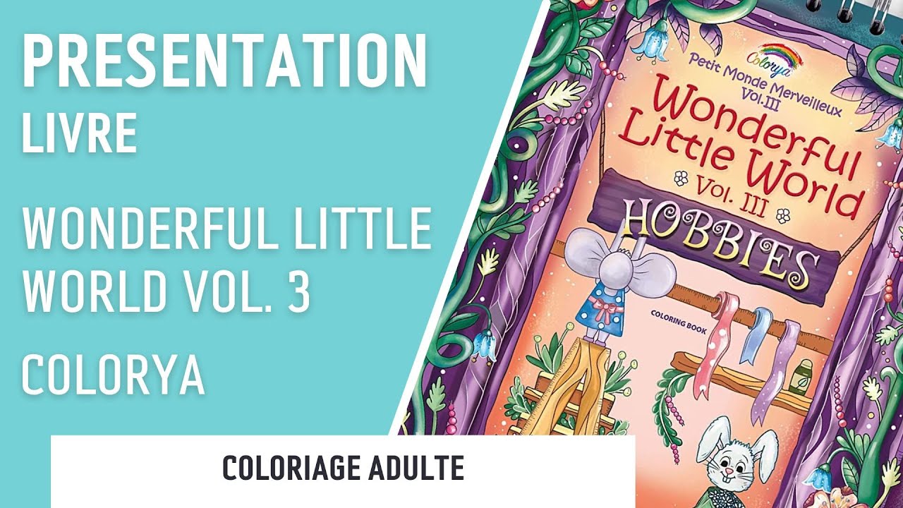 PRESENTATION  Wonderful Little World Vol. III Hobbies - Colorya