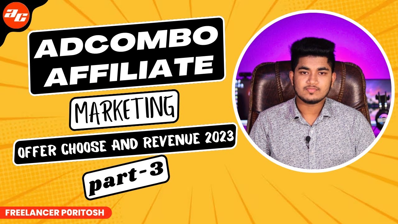 Adcombo AdCombo Affiliate Marketing Tutorial | Offer Choose and revenue 2023 ...