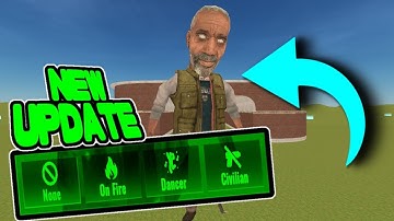 NEW UPDATE! DANCING MAN IN NEXTBOTS IN PLAYGROUND MOD #garrysmod #sandbox