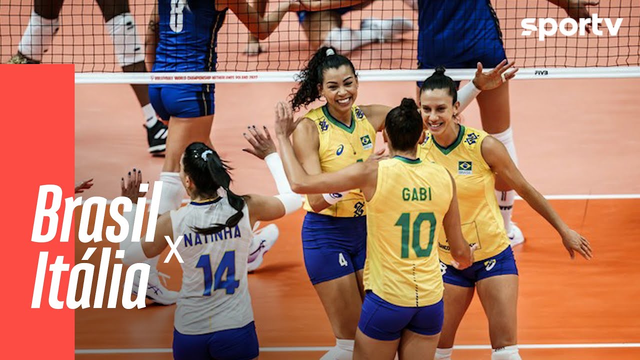 BRASIL 3 X 2 ITÁLIA | MELHORES MOMENTOS | MUNDIAL DE VÔLEI FEMININO ...