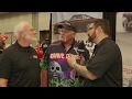 King engine bearings hosts dennis anderson grave digger at sema 2017