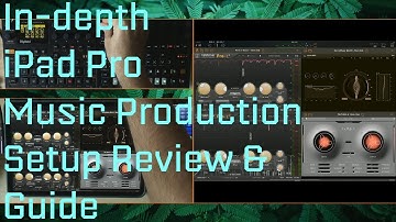iPad Pro Custom Music Production Setup Review & Guide (with AUM + Elektron Digitakt & Digitone)